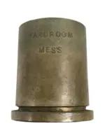 WW2 British 40mm Shell Casing Dated 1945 Wardroom Mess Trench Art WW2 British 40mm Shell Casing Dated 1945 Wardroom Mess Trench Art