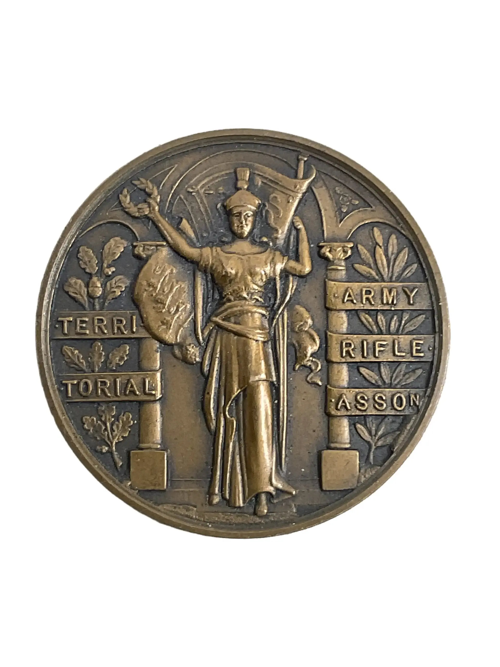 British Army Territorial Rifle Association Challenge Coin British Army Territorial Rifle Association Challenge Coin