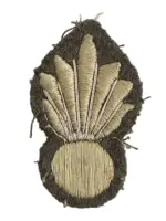 WW2 Canadian Engineers Sergeant Flaming Grenade Insignia WW2 Canadian Engineers Sergeant Flaming Grenade Insignia