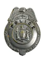 US New York State Police Badge Vintage US New York State Police Badge Vintage