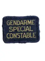 Royal Canadian Mounted Police RCMP Gendarme Special Constable Patch Royal Canadian Mounted Police RCMP Gendarme Special Constable Patch