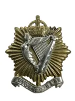 WW2 Canadian Irish Regiment of Canada Cap Badge WW2 Canadian Irish Regiment of Canada Cap Badge