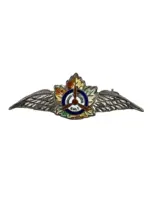 WW2 Canadian RCAF Galt Aircraft School Sweetheart Badge Sterling Silver