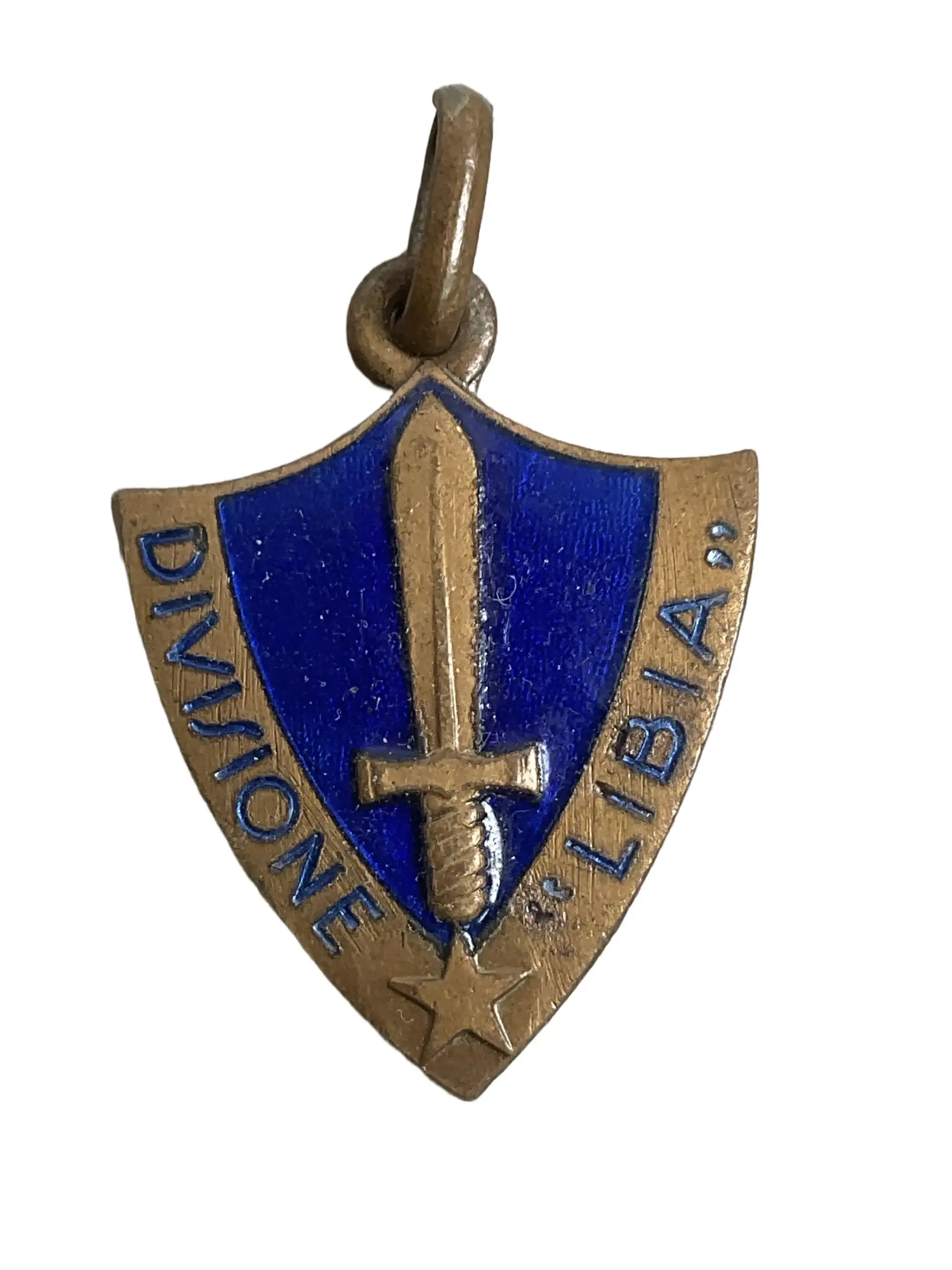 WW2 Italian Libia Division Sweetheart Pendant WW2 Italian Libia Division Sweetheart Pendant