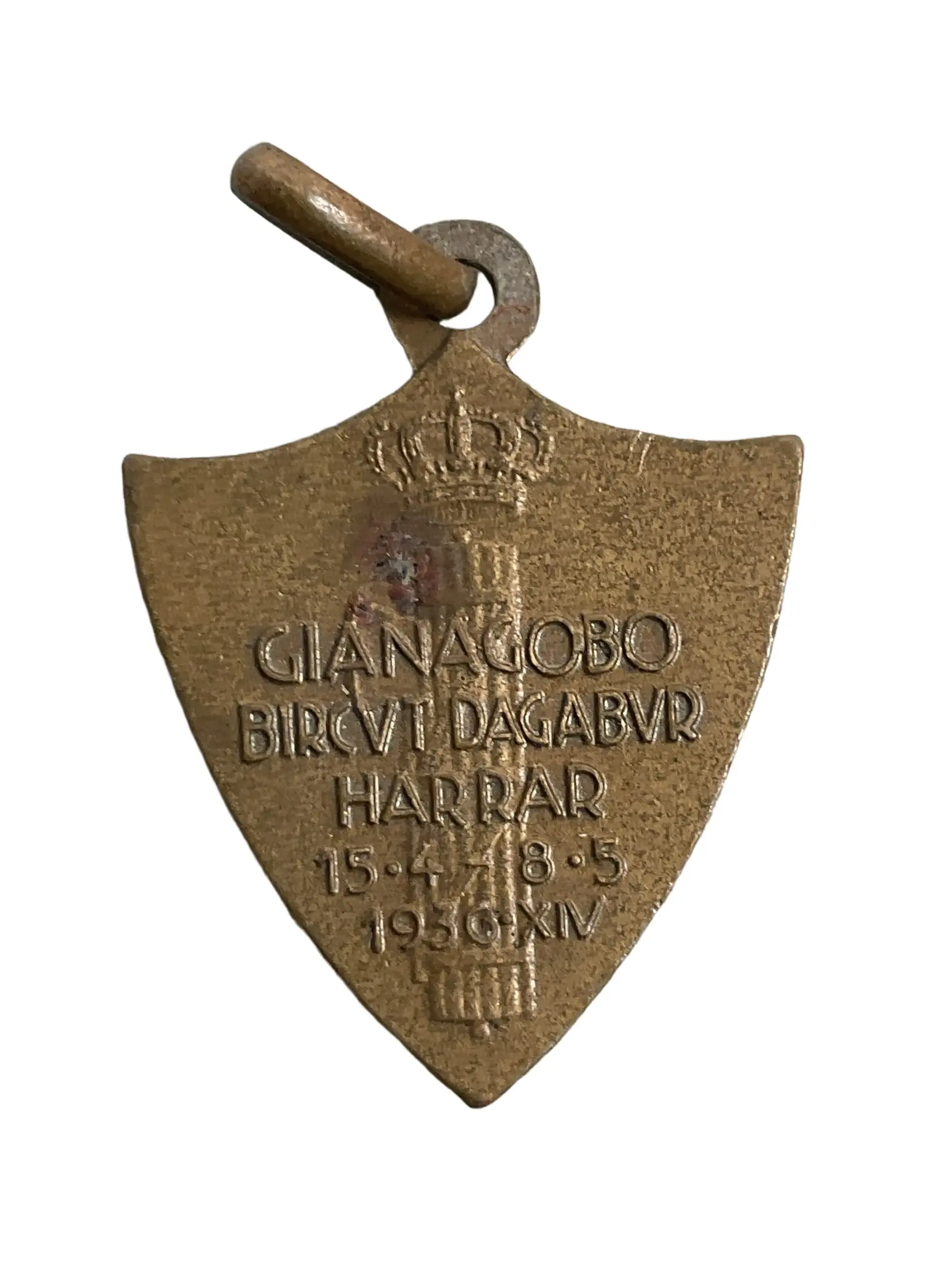 WW2 Italian Libia Division Sweetheart Pendant WW2 Italian Libia Division Sweetheart Pendant