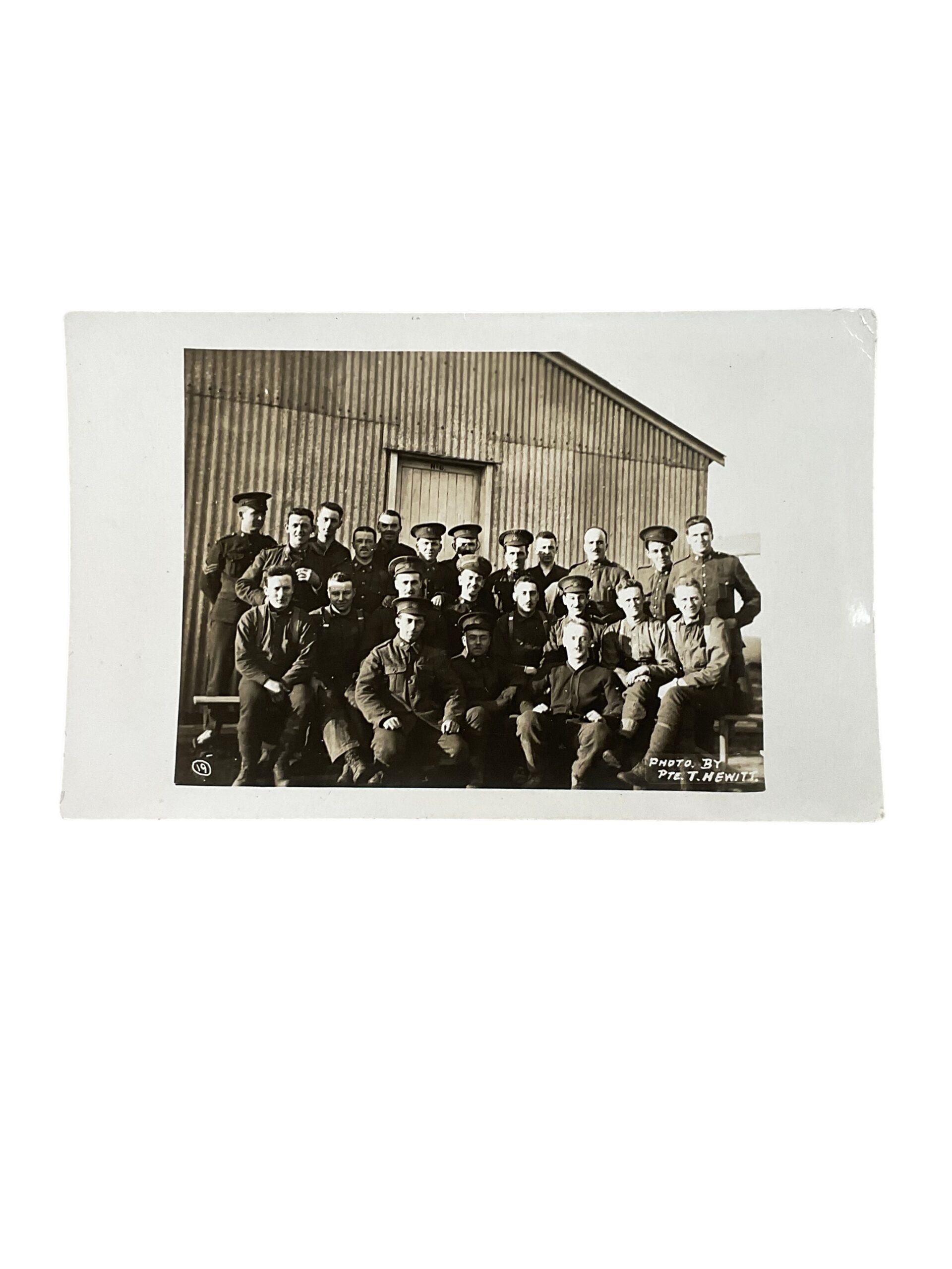 WW1 Canadian CEF Group Photo Postcard 3 1/2" X 5 3/4" WW1 Canadian CEF Group Photo Postcard 3 1/2" X 5 3/4"