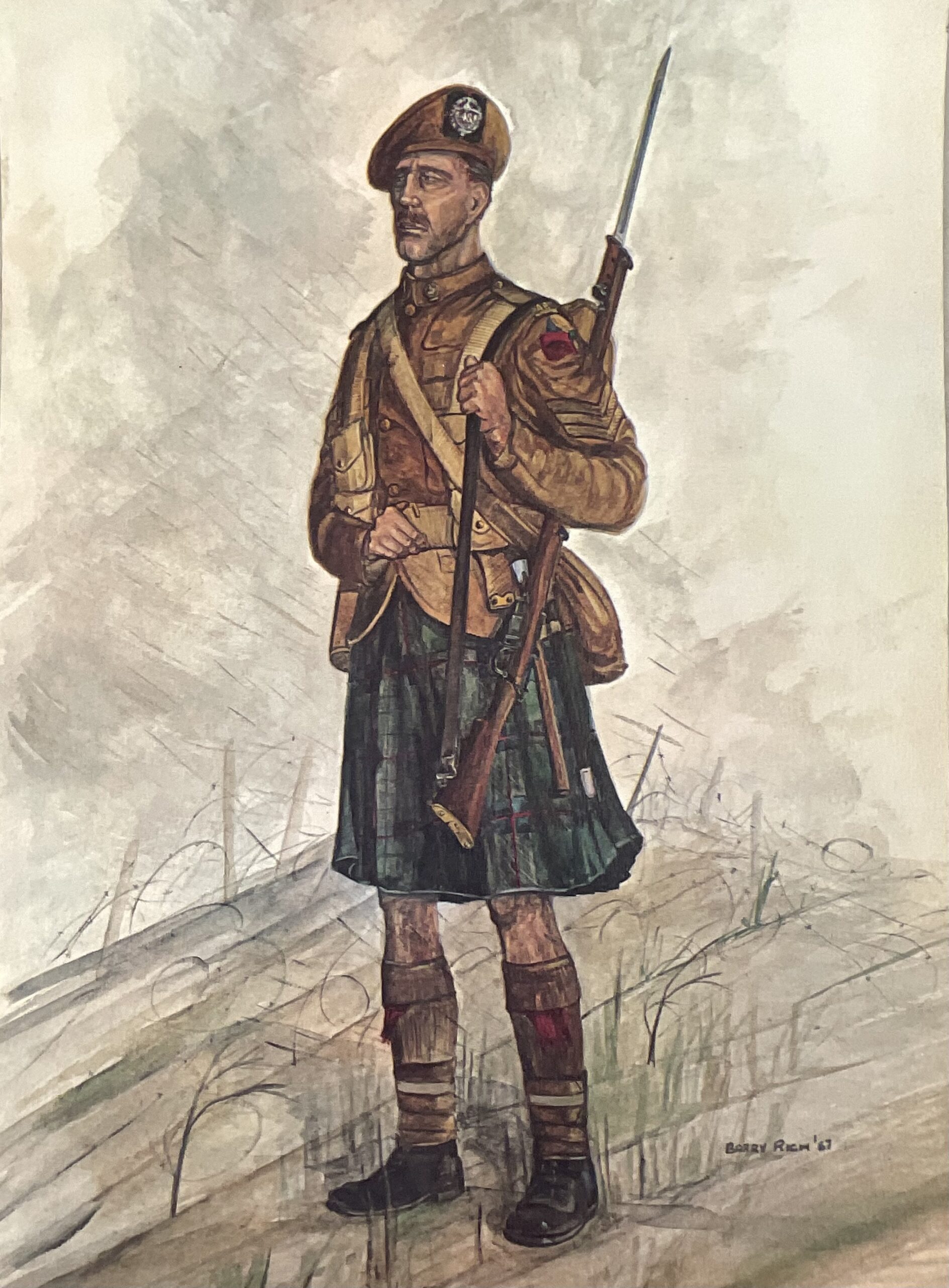 WW1 Canadian CEF 15th Battalion Numbered Print 12" X 9" WW1 Canadian CEF 15th Battalion Numbered Print 12" X 9"