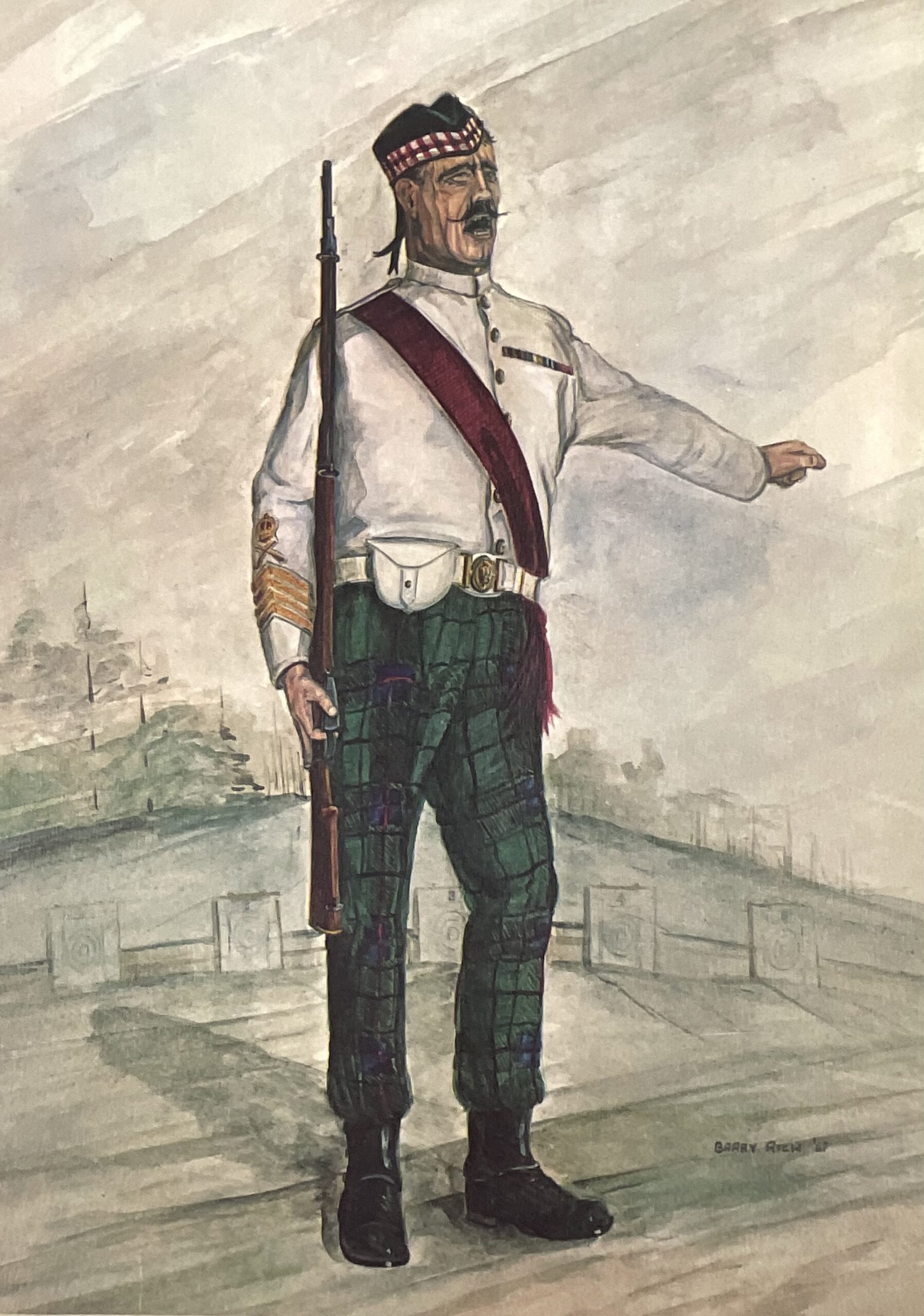 WW2 Canadian 48th Highlanders of Canada Numbered Print 12" X 9" (2) WW2 Canadian 48th Highlanders of Canada Numbered Print 12" X 9" (2)