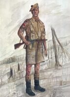 WW2 Canadian 48th Highlanders of Canada Numbered Print 12" X 9" (1)