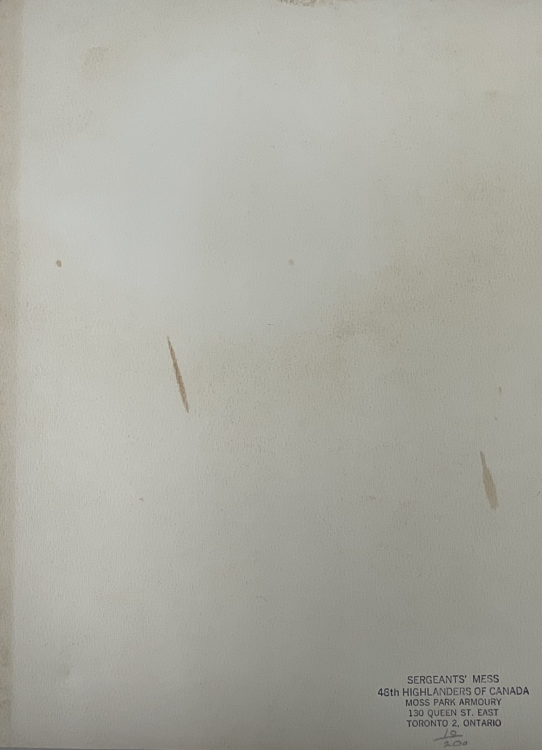 WW2 Canadian 48th Highlanders of Canada Numbered Print 12" X 9" (1) WW2 Canadian 48th Highlanders of Canada Numbered Print 12" X 9" (1)