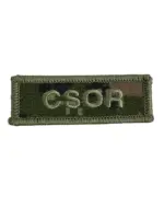Canadian Forces Special Operations Regiment CSOR CADPAT Tab