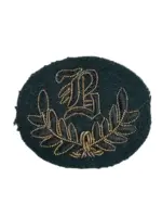 British Army Rifle Regiment B Trade Bullion Wire Patch