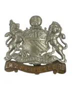 WW2 British Manchester Regiment Cap Badge