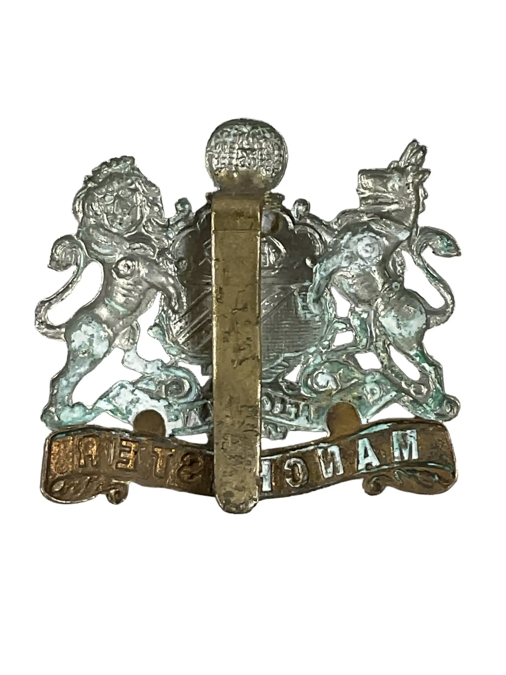 WW2 British Manchester Regiment Cap Badge WW2 British Manchester Regiment Cap Badge