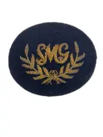 British Army SMG Bullion Wire Trade Patch for Patrols