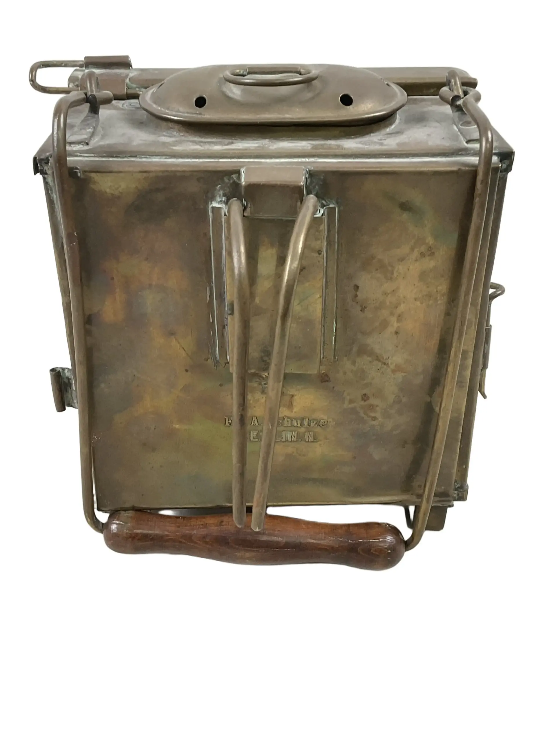 WW1 Imperial German Brass Trench Kerosine Lantern WW1 Imperial German Brass Trench Kerosine Lantern