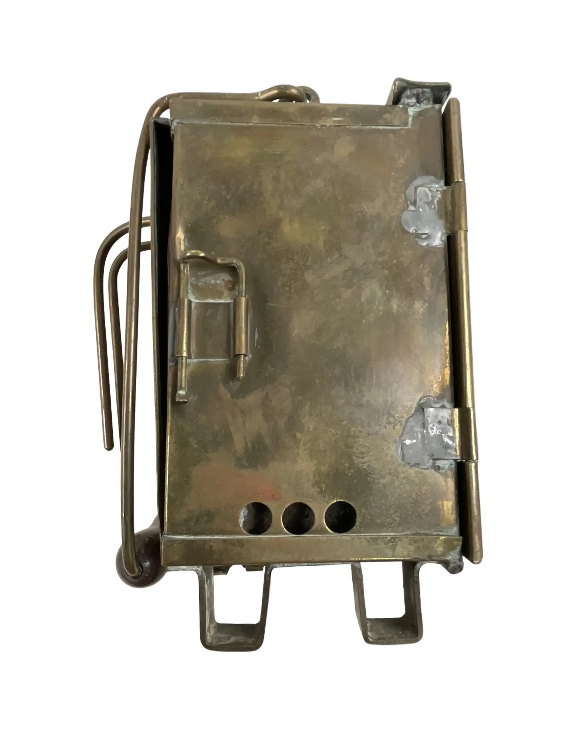 WW1 Imperial German Brass Trench Kerosine Lantern WW1 Imperial German Brass Trench Kerosine Lantern