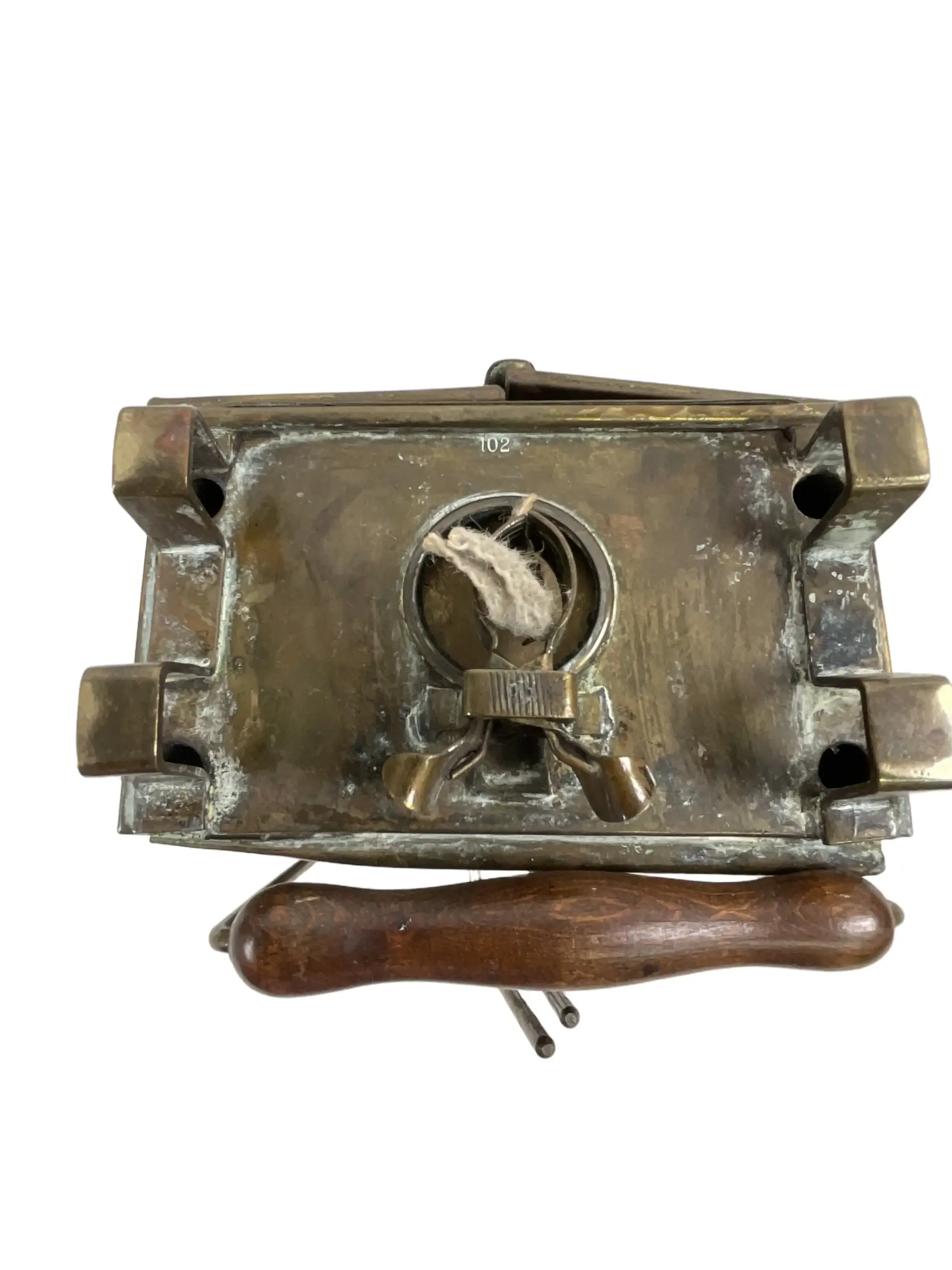 WW1 Imperial German Brass Trench Kerosine Lantern WW1 Imperial German Brass Trench Kerosine Lantern