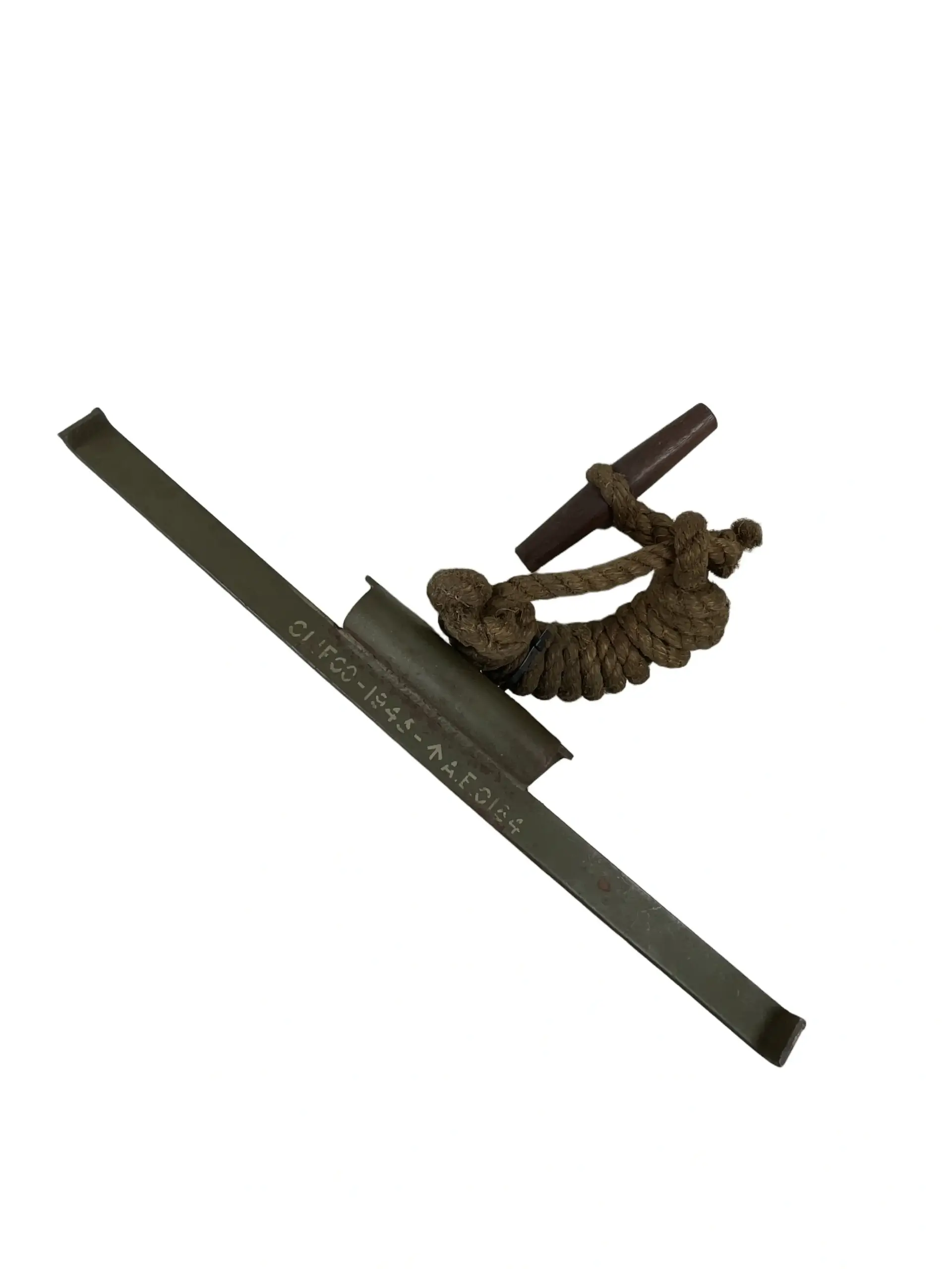 WW2 British Commando Firing Step and Toggle Rope WW2 British Commando Firing Step and Toggle Rope