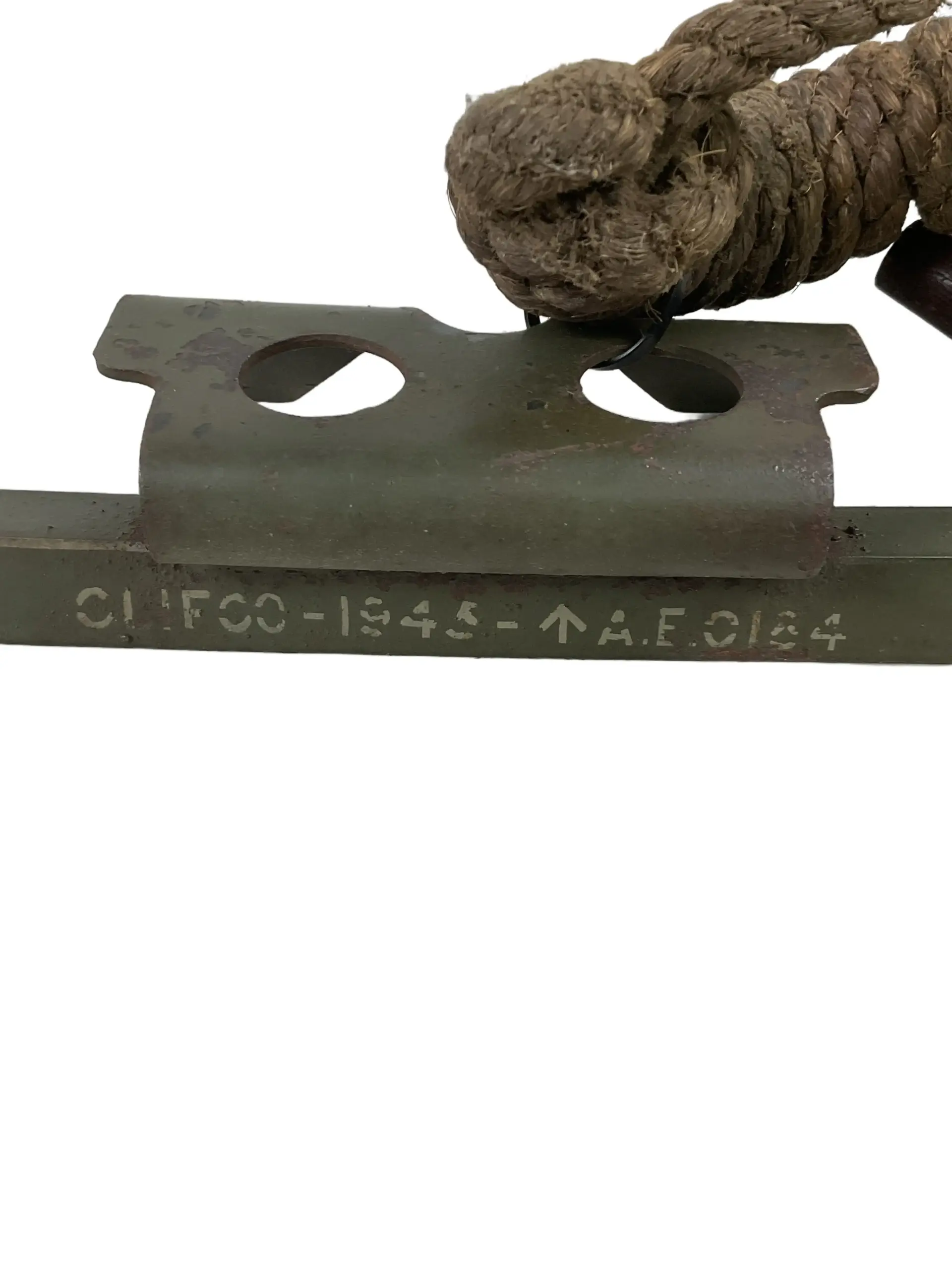 WW2 British Commando Firing Step and Toggle Rope WW2 British Commando Firing Step and Toggle Rope