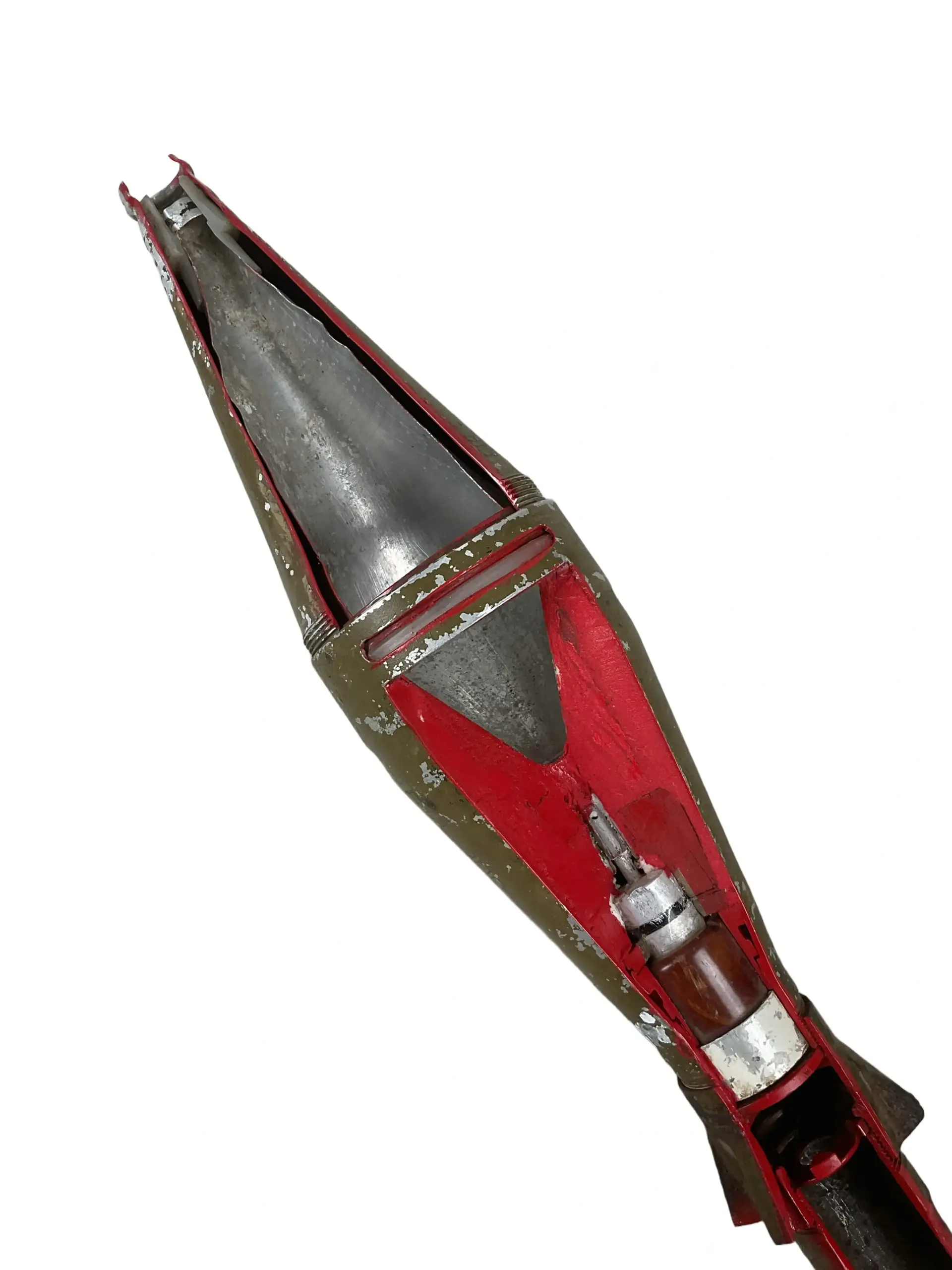 Russian Soviet RPG-7 Cutaway Training Aid DUMMY INERT Russian Soviet RPG-7 Cutaway Training Aid DUMMY INERT