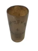 British Boer War POW Camp Horn Cup Souviner British Boer War POW Camp Horn Cup Souviner
