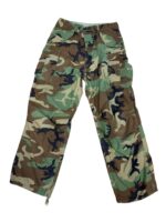 US Army M65 BDU Woodland Trousers Pants Size Medium Long