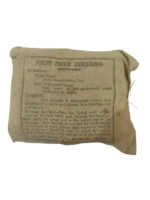 WW2 Australian Johnson and Johnson Pty Ltd Field Dressing Bandage Dated 1943