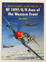 WW2 German Luftwaffe Bf 109F/G/K Aces Western Front Osprey No 29 Used Softcover Reference Book