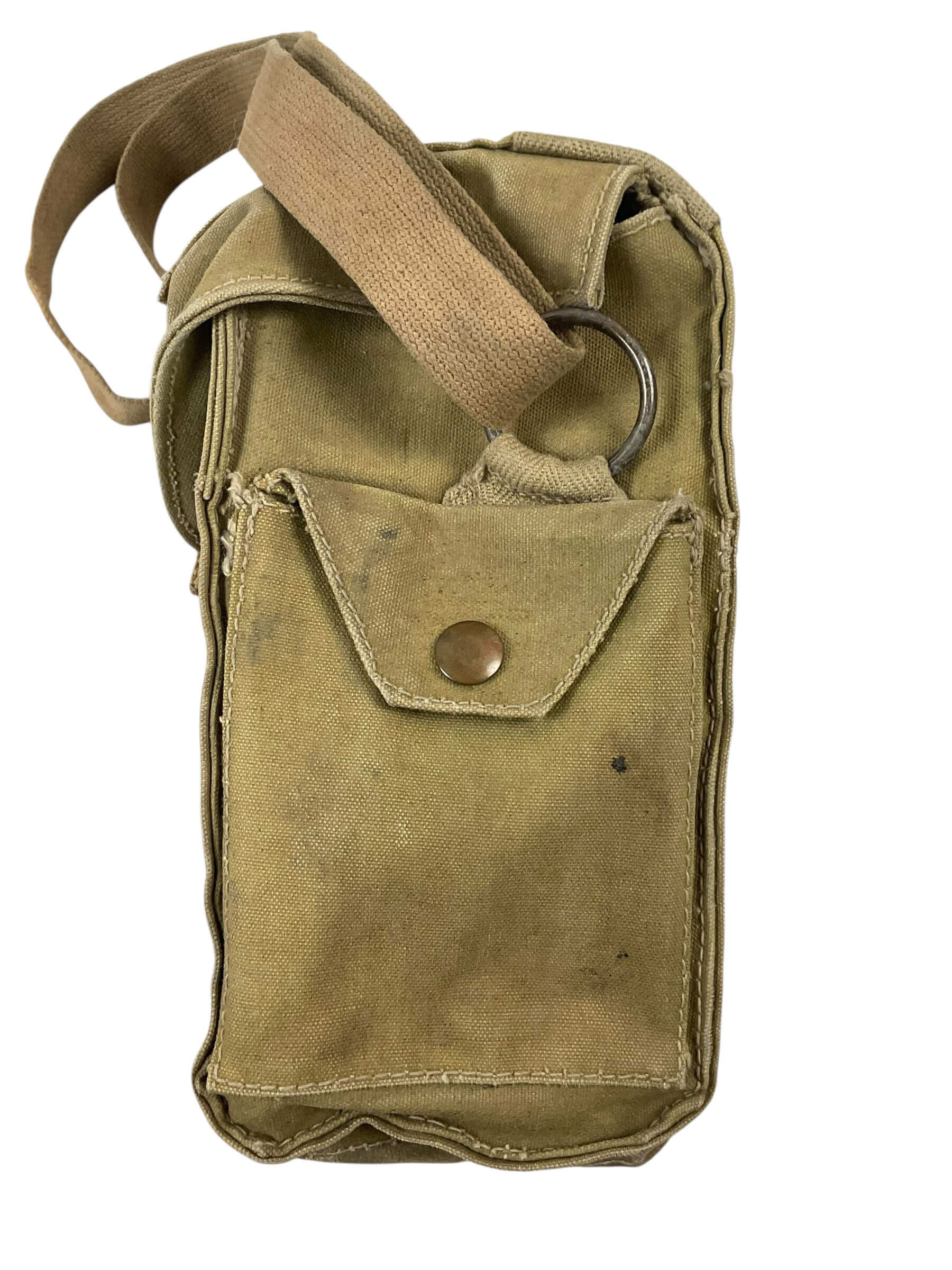 WW2 Canadian Army Light Respirator Bag C Broad Arrowed WW2 Canadian Army Light Respirator Bag C Broad Arrowed