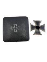 WW2 German Iron Cross 1st Class In Case Maker 4 Steinhauer & Luck Ludenscheid