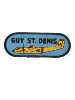 Canadian Forces RCAF Buffalo Guy St. Denis Colour Name Tag Patch Vintage