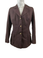 Royal Canadian Mounted Police RCMP Female Women's Brown Uniform Jacket Size 12