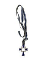 WW2 German Mothers Cross In Silver Full Size