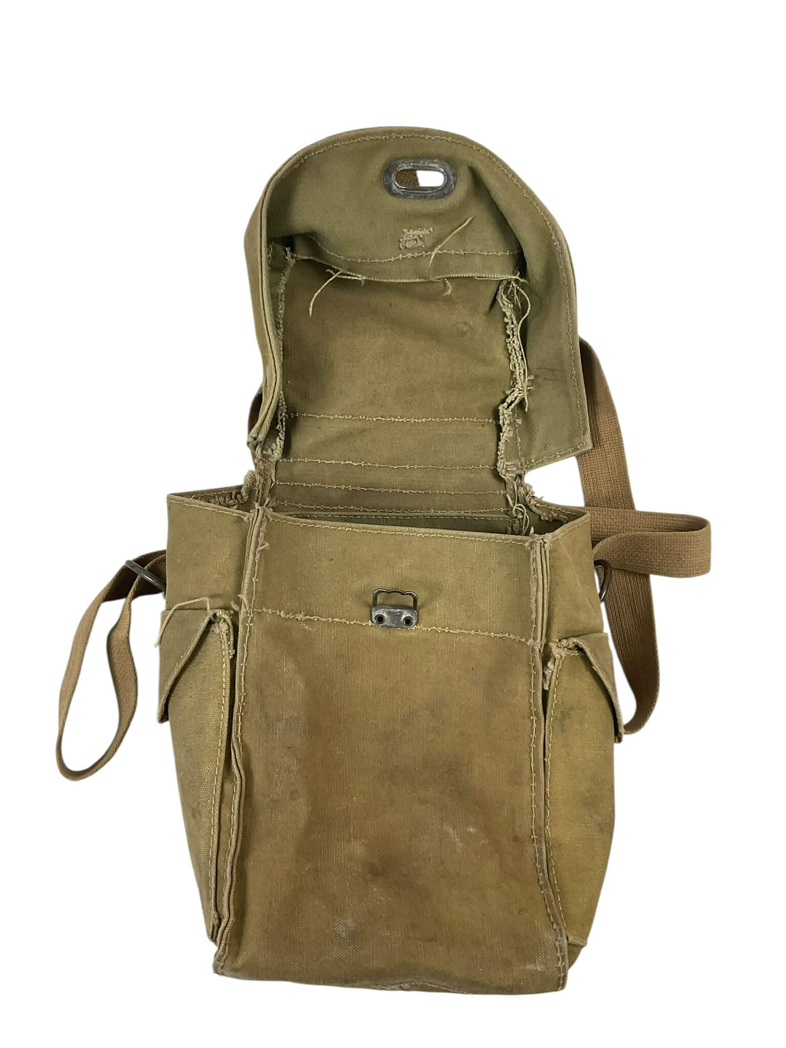 WW2 Canadian Army Light Respirator Bag C Broad Arrowed WW2 Canadian Army Light Respirator Bag C Broad Arrowed