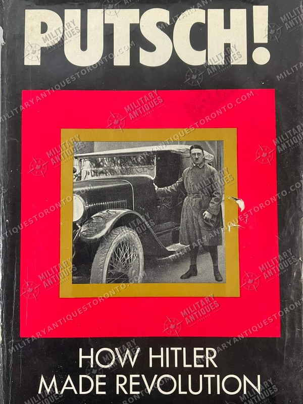Heatler German WW2 German Putsch! How Hitler Made Revolution Used Hardcover Reference ...