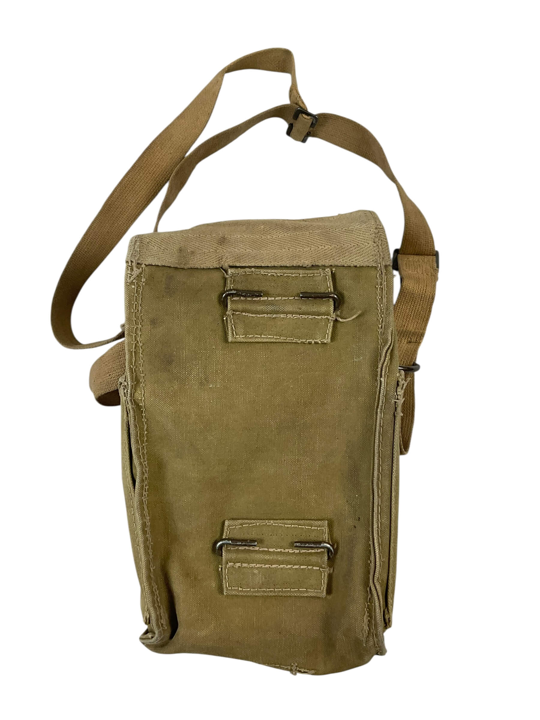 WW2 Canadian Army Light Respirator Bag C Broad Arrowed WW2 Canadian Army Light Respirator Bag C Broad Arrowed