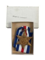 WW2 Canadian The France and Germany Star Full Size Medal In Box