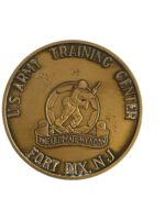 US Army Training Center For Dix New Jersey Challenge Coin