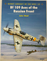 WW2 German Luftwaffe Bf 109 Aces of Russian Front Osprey No 37 Used Softcover Reference Book
