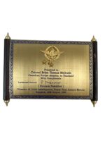 Canadian Forces Thai Armed Forces Intelligence Plaque 5 1/4" X 9"