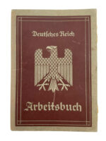 WW2 German Arbeitsbuch Employment Record Book – Albert WW2 German Arbeitsbuch Employment Record Book – Albert