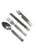 WW2 German Army Knife Fork Spoon & Tin Opener Combination Mess Cutlery