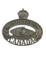 WW2 Canadian The Essex Regiment Tank Cap Badge