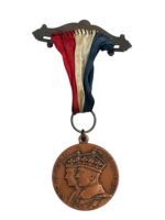 Canadian Coronation George the 6th Medal Full Size