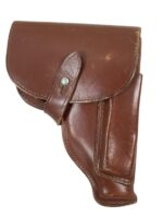 East German Army Officer's Brown Leather Tokarev Holster