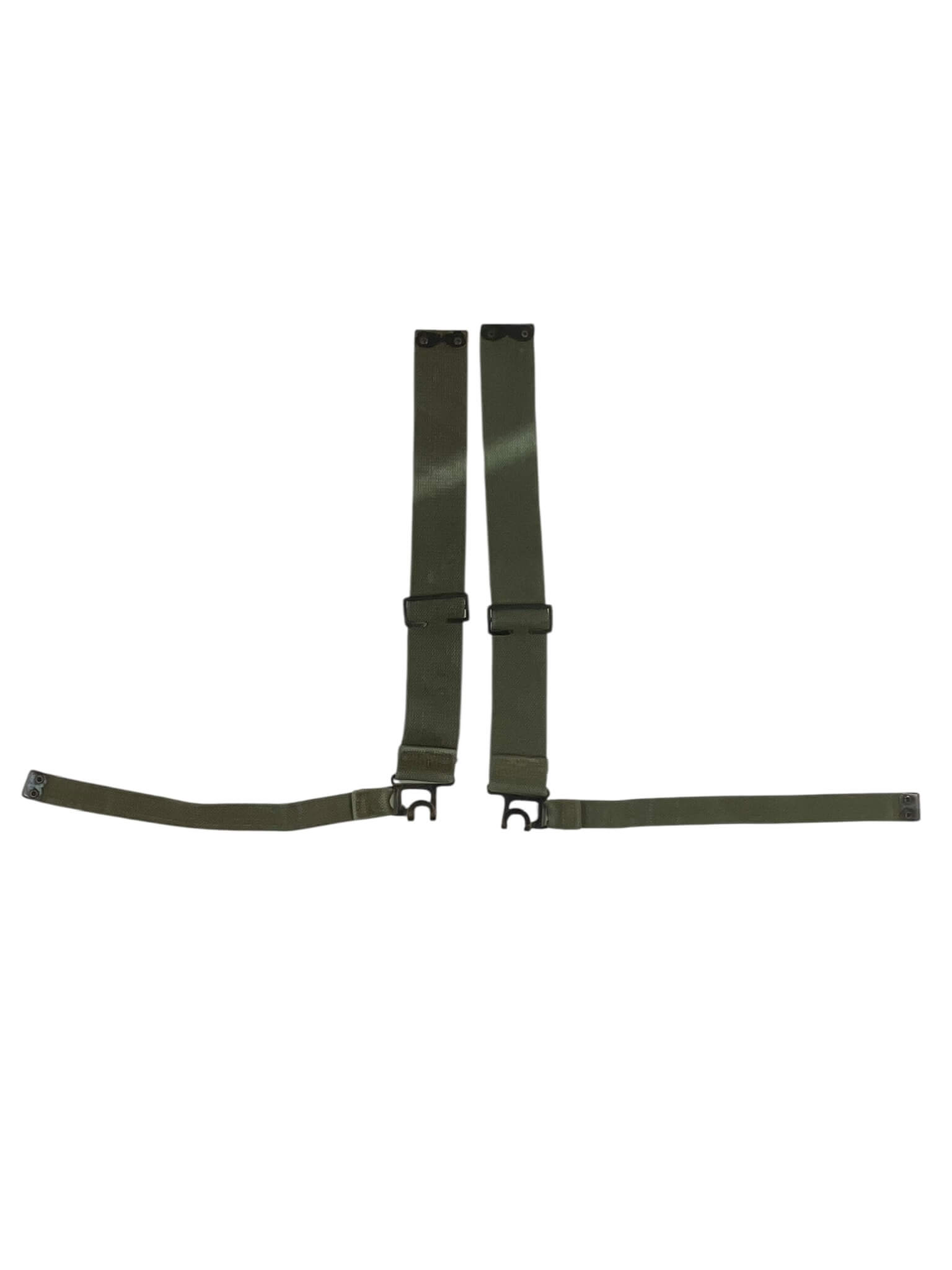 Canadian Army Korean War 51 Pattern L Straps Pair Canadian Army Korean War 51 Pattern L Straps Pair