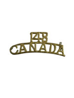 WW1 Canadian CEF 148th Battalion Shoulder Title Insignia Single