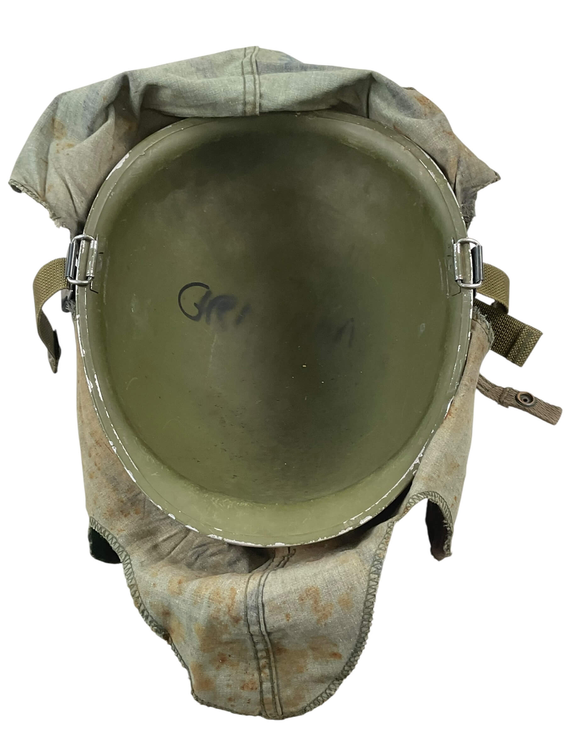 Canadian Forces M1 Steel Helmet With Woodland Cover Canadian Forces M1 Steel Helmet With Woodland Cover