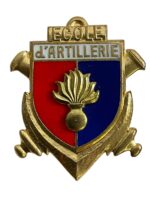 French Army Artillery School Pocket Badge